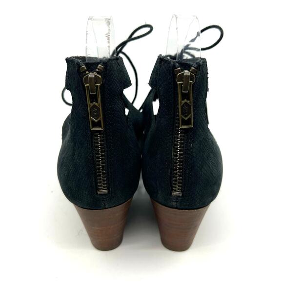 UGG Yasmin Snake Black Wedge Sandals Women's 10 US - Picture 6 of 9